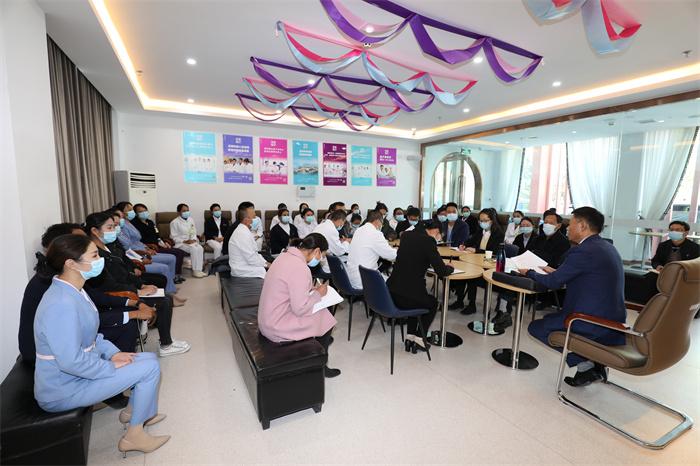 董事长助理陈彬就体检中心工作召开多部门协调会