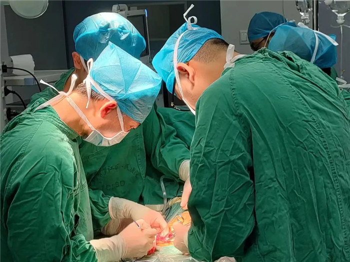 我院肝胆外科利用「数字化三维成像技术」完成复杂肝包虫病合并腹腔巨大包虫病手术