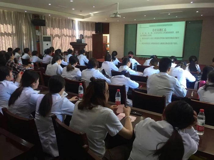西藏阜康医院护理部组织召开2019年第二季度护理质控反馈会