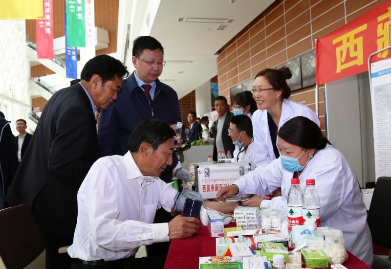 我院参加“科技列车西藏行”启动式